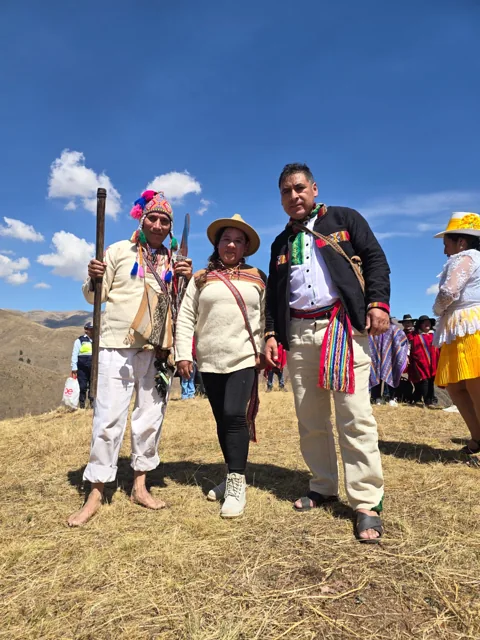 An encounter with Andean ceremony leaders