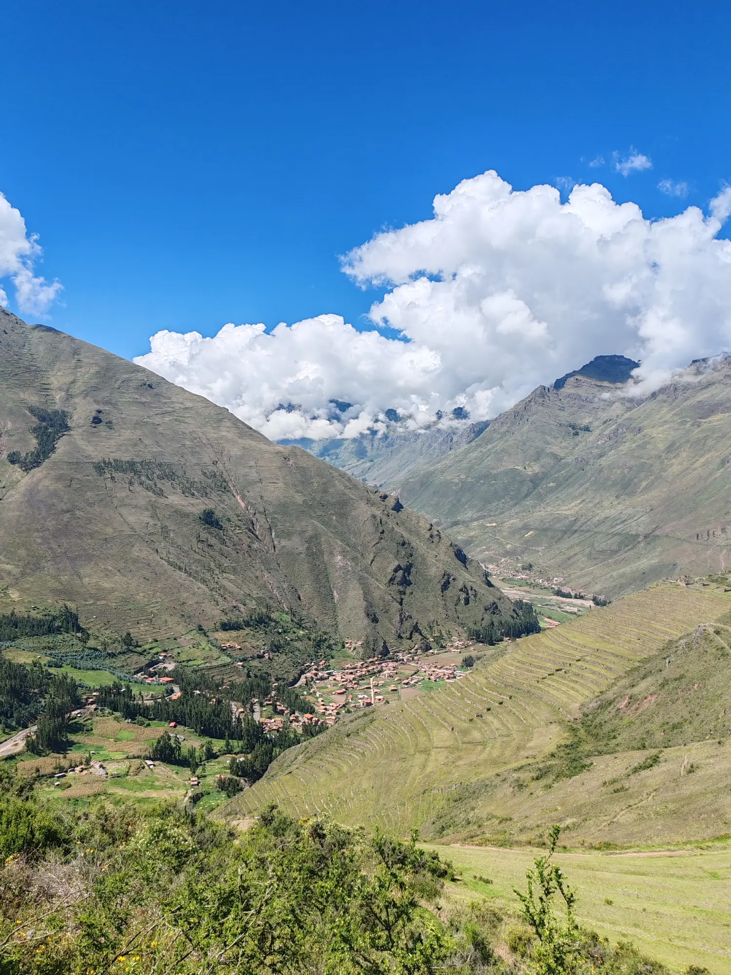 Sacred Valley terraces near Pisac