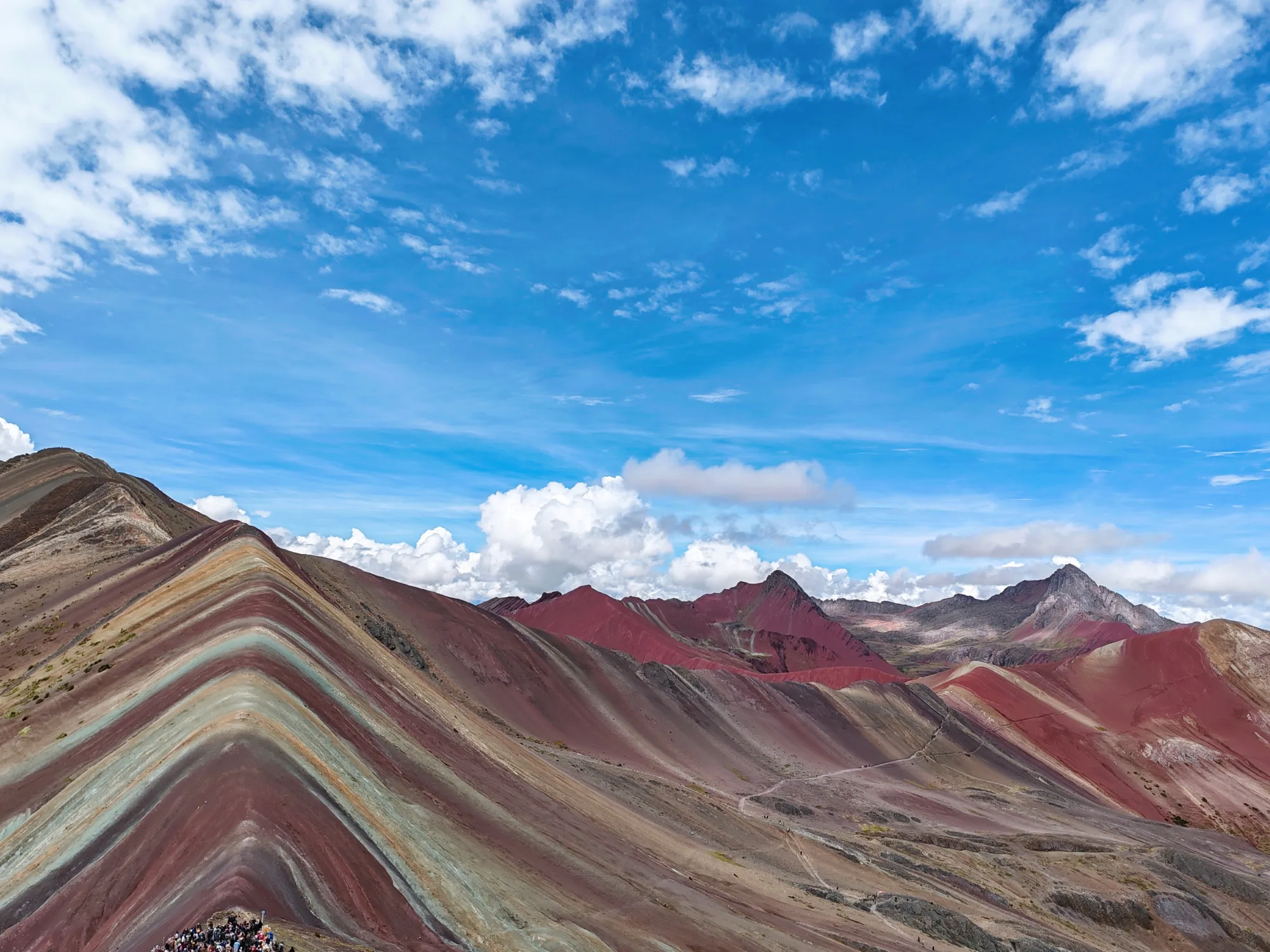 The coloured ridges of Vinicunca